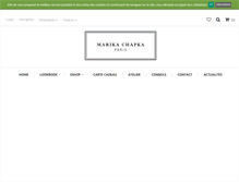 Tablet Screenshot of marikachapka.com